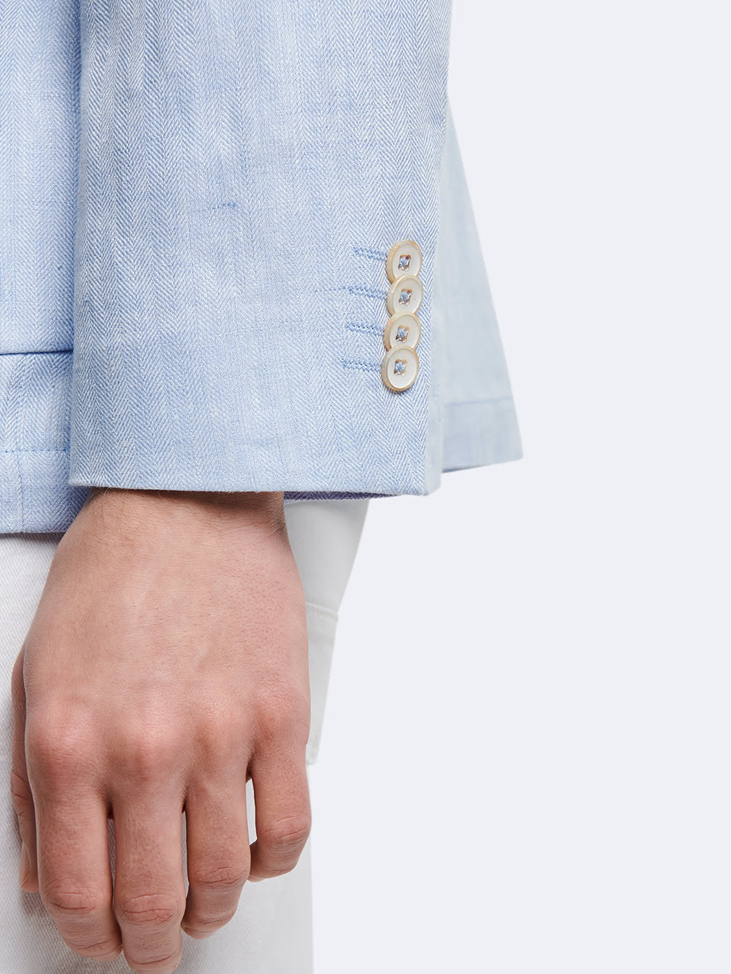 Veste croisée 100% lin - DEVRED 1902
