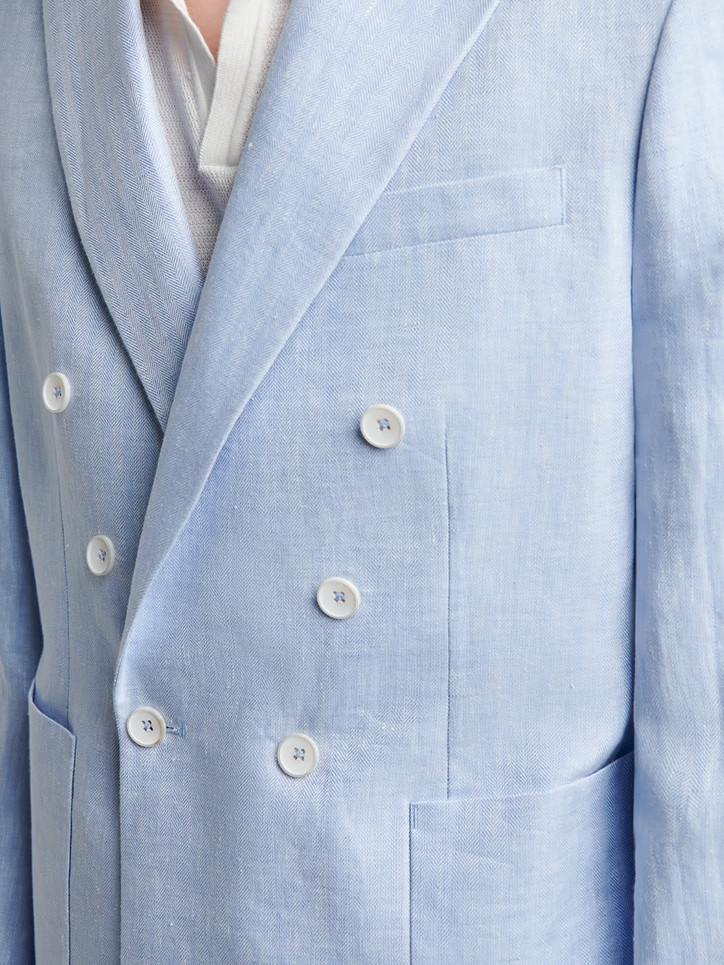 Veste croisée 100% lin - DEVRED 1902