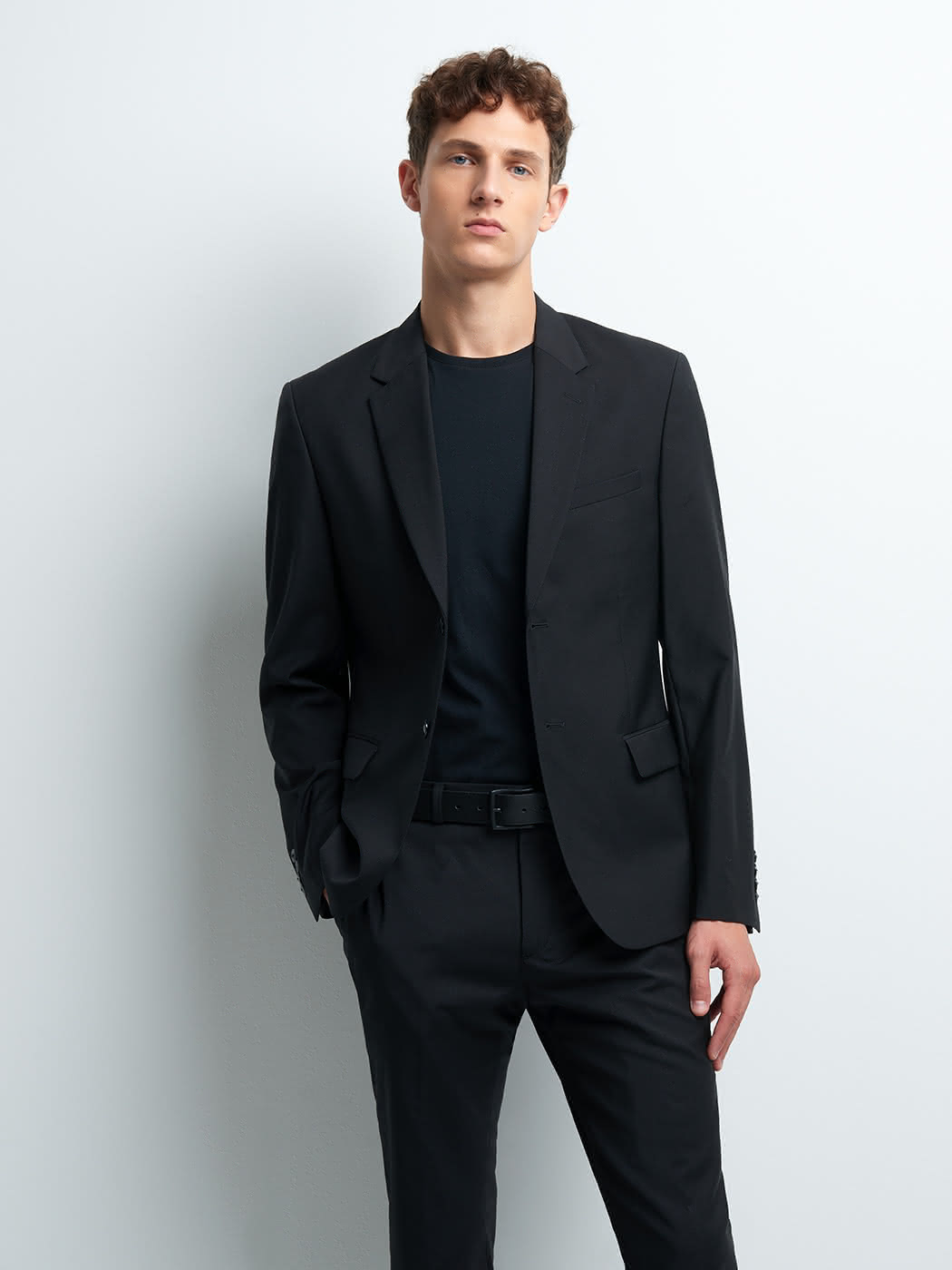 Veste coordonnable extra-slim en laine - DEVRED 1902