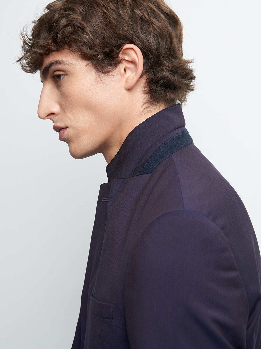 Veste coordonnable extra-slim en laine - DEVRED 1902