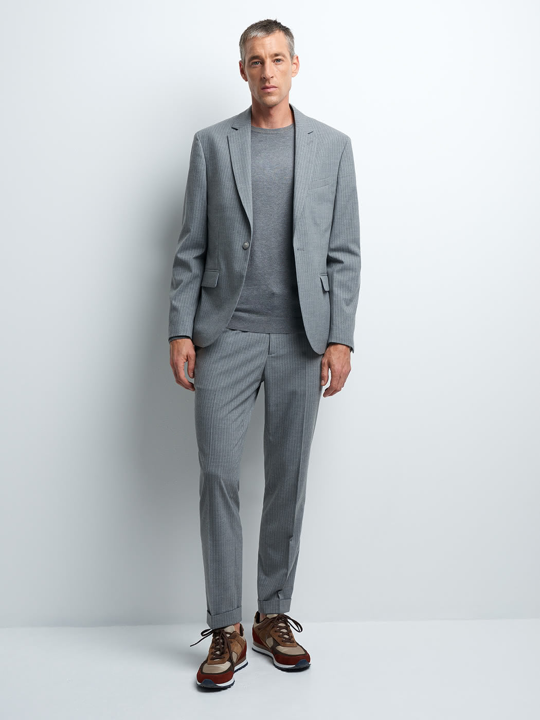 Veste coordonnable slim rayé - DEVRED 1902