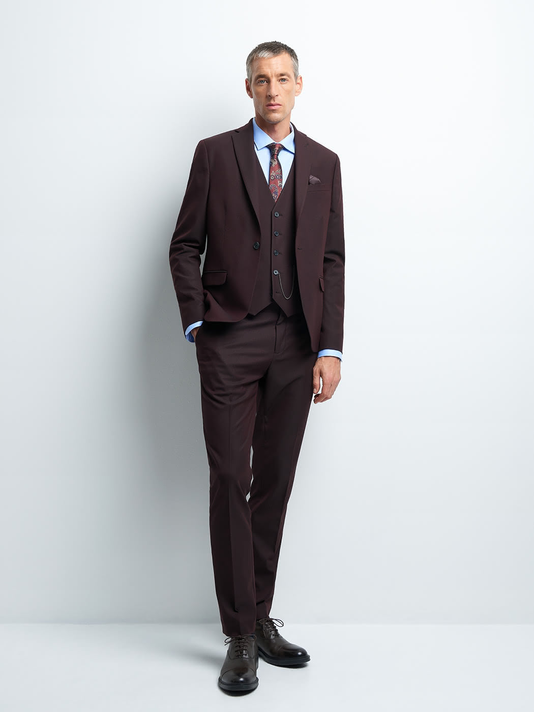 Veste coordonnable extraslim stretch uni - DEVRED 1902