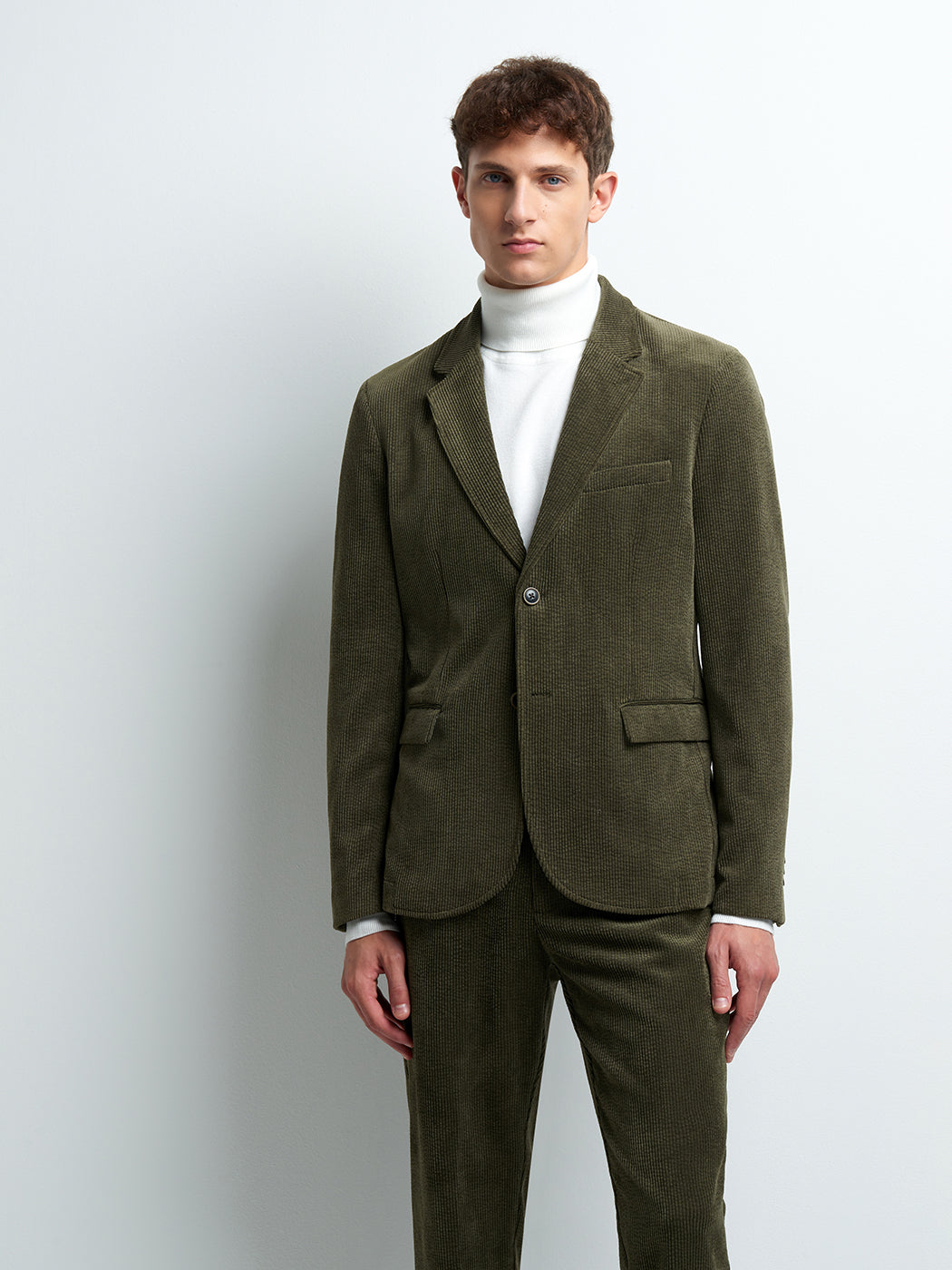Veste coordonnable slim en velours - DEVRED 1902