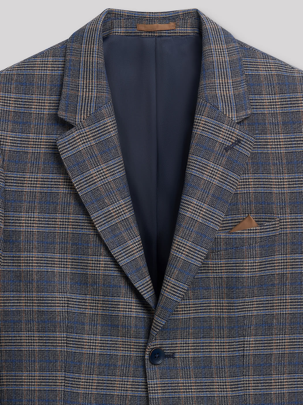 Veste coordonnable extraslim à carreaux - DEVRED 1902