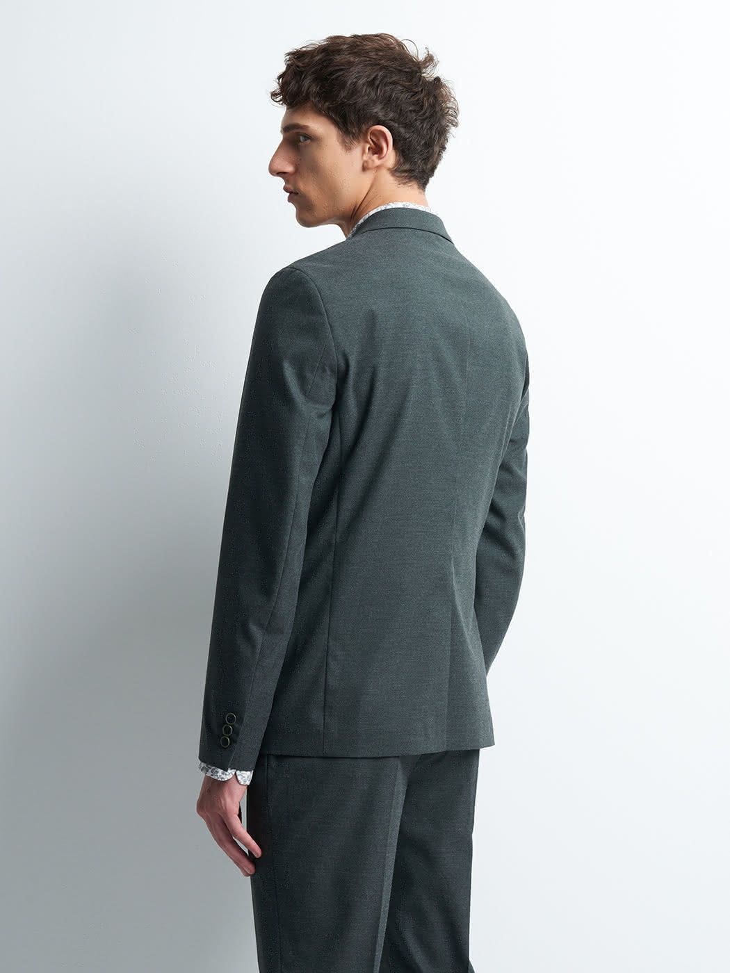 Veste coordonnable slim faux uni - DEVRED 1902