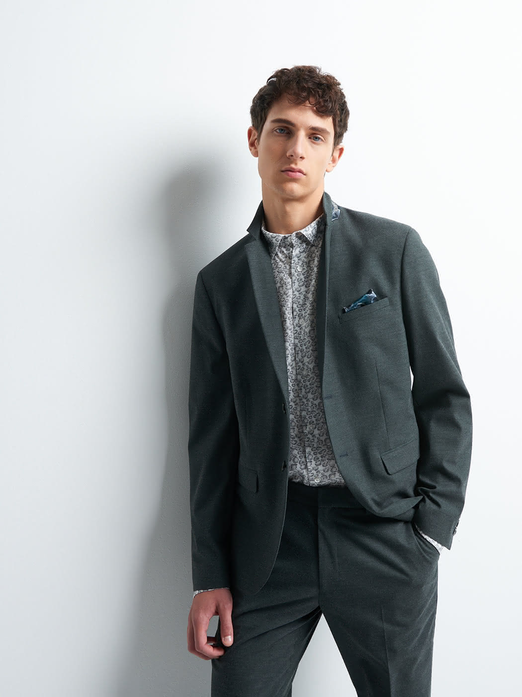 Veste coordonnable slim faux uni - DEVRED 1902