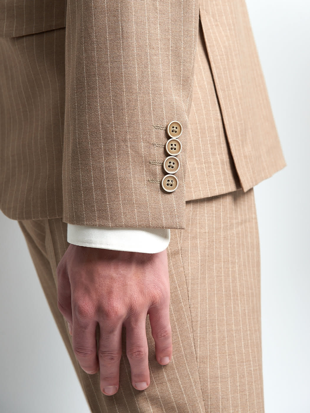 Veste coordonnable slim rayé - DEVRED 1902
