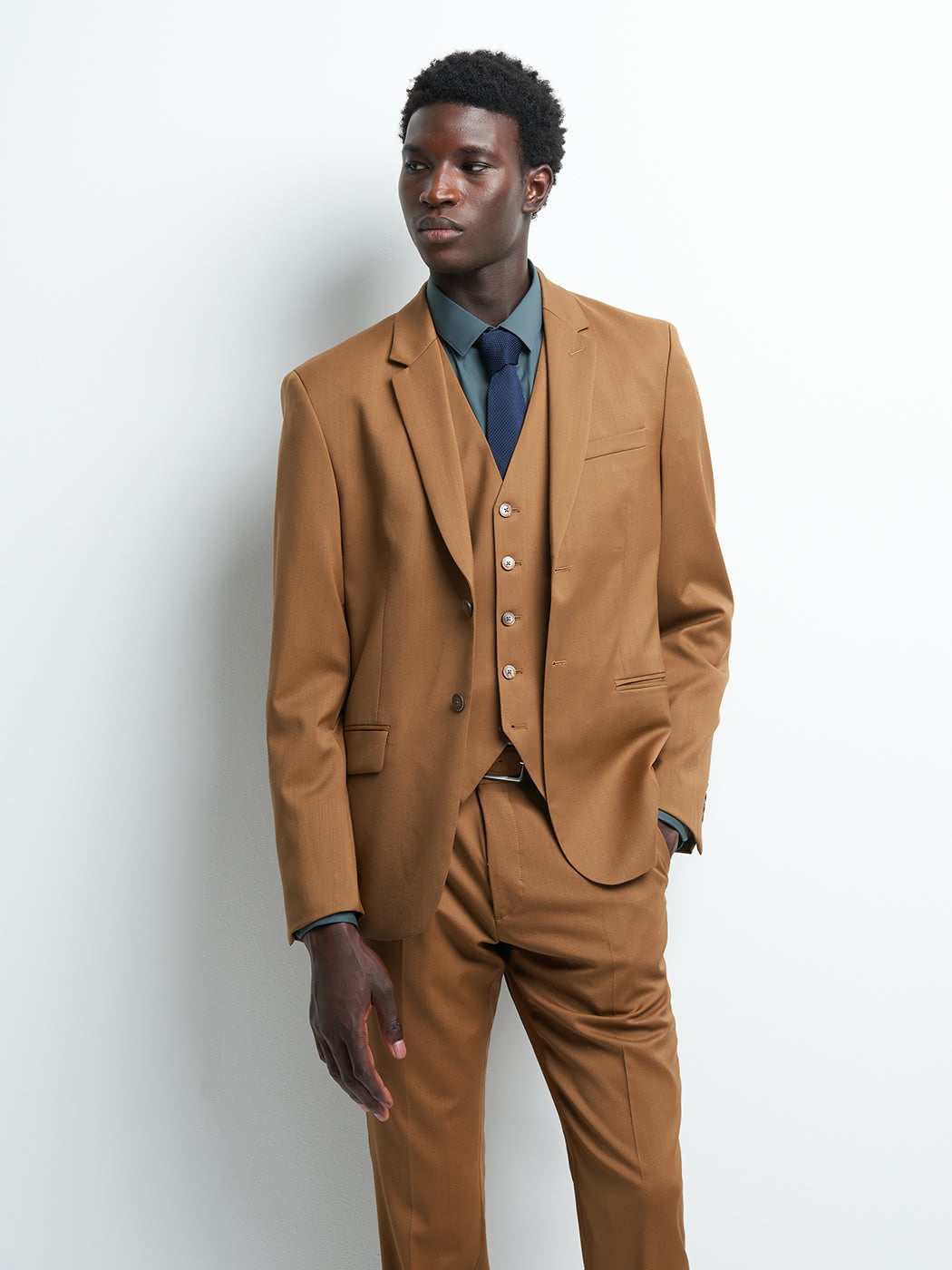 Veste coordonnable extraslim en laine - DEVRED 1902