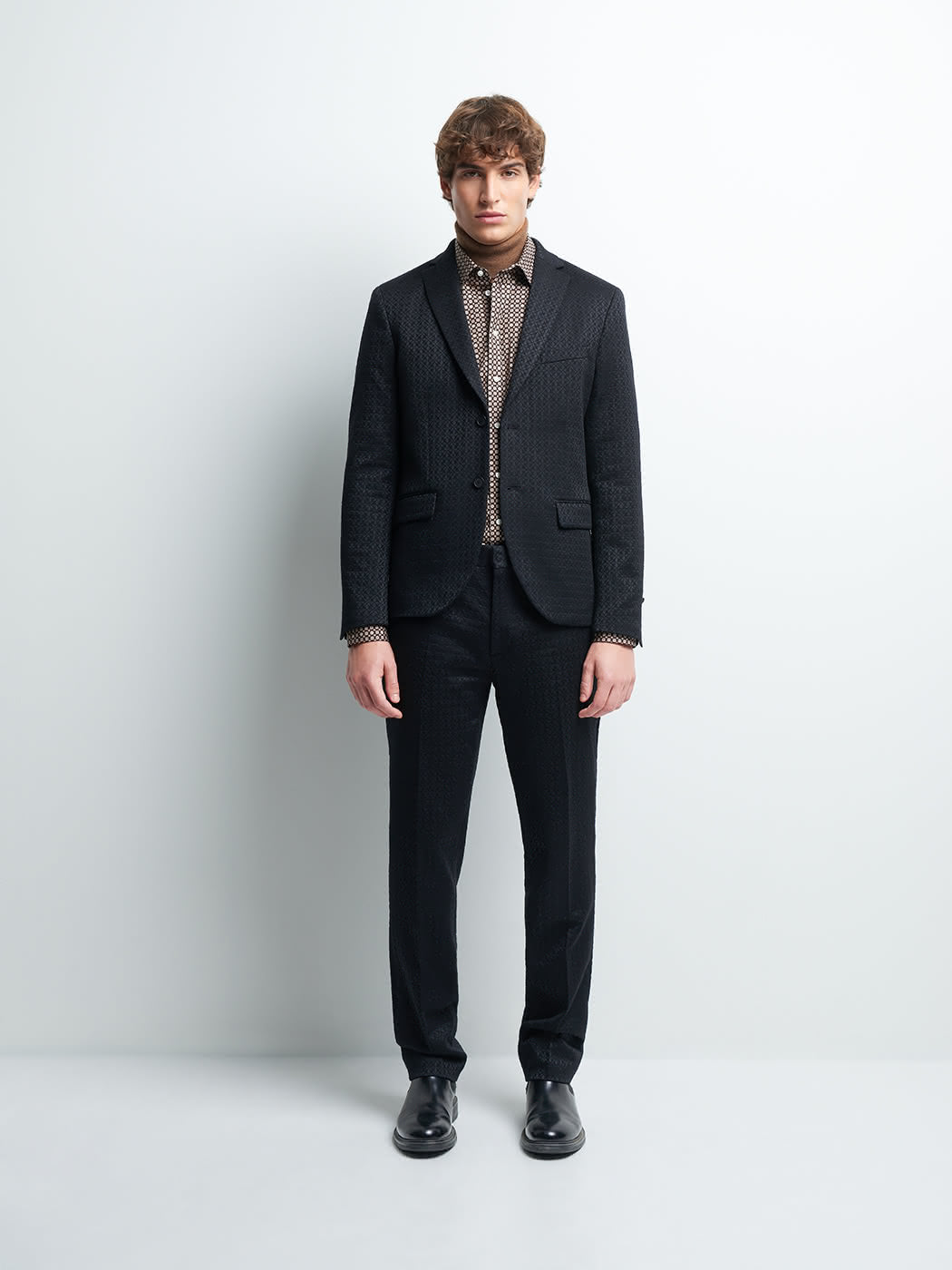 Veste coordonnable slim stretch faux uni - DEVRED 1902