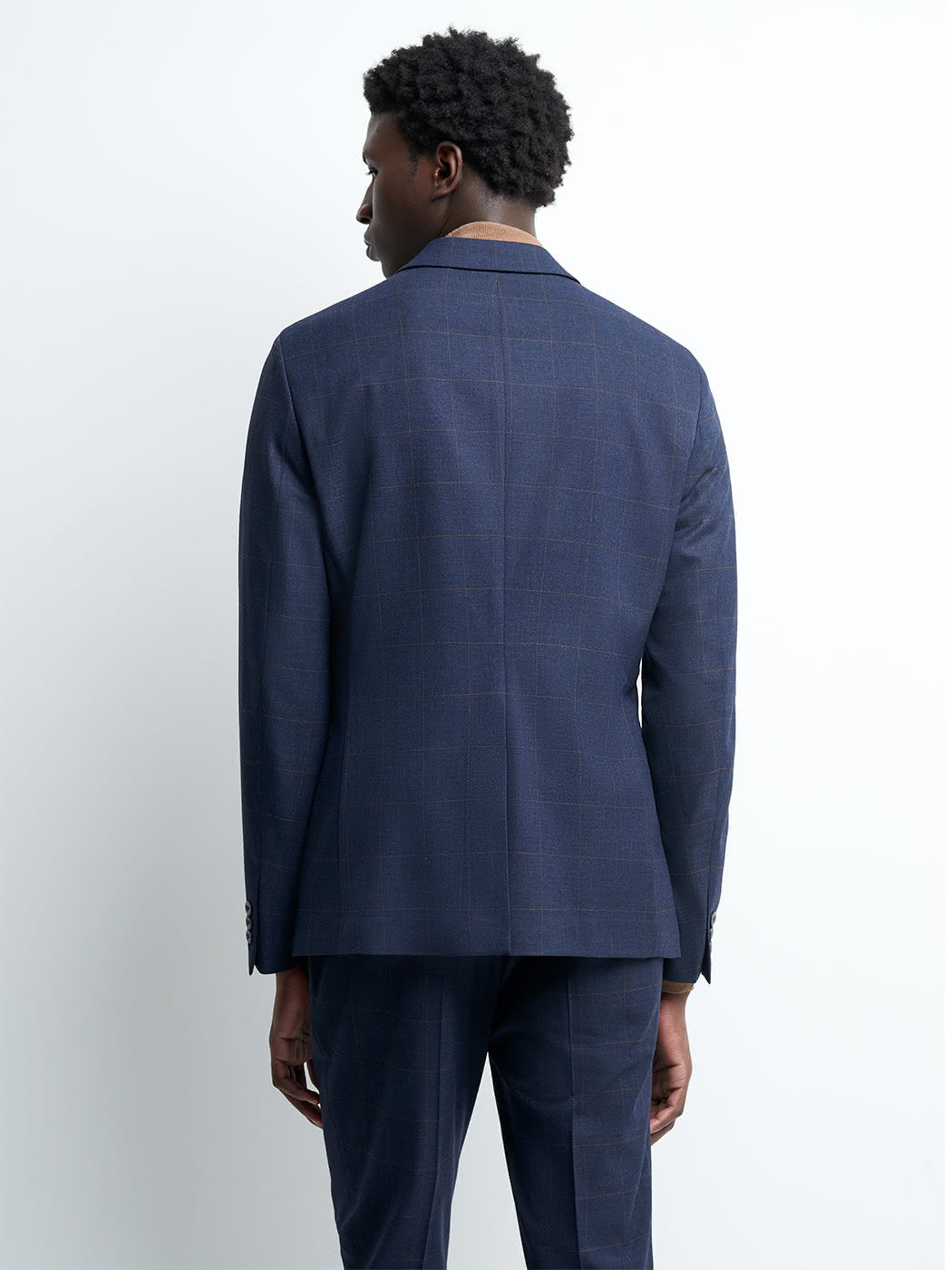 Veste de costume extra slim à carreaux - DEVRED 1902