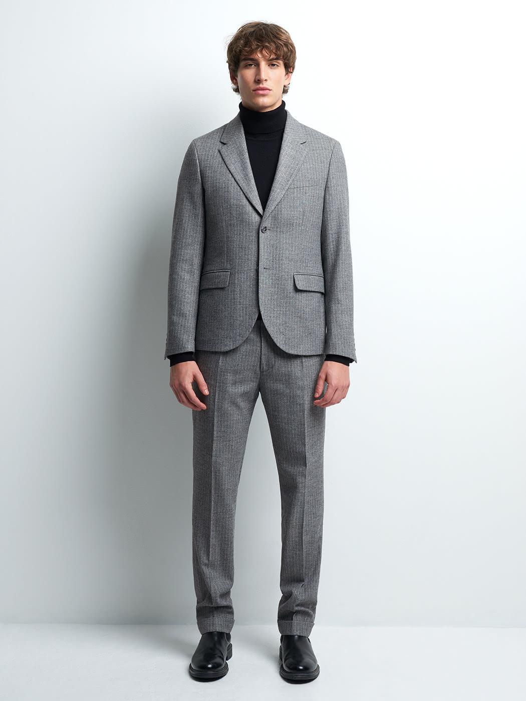 Veste coordonnable slim stretch rayé - DEVRED 1902