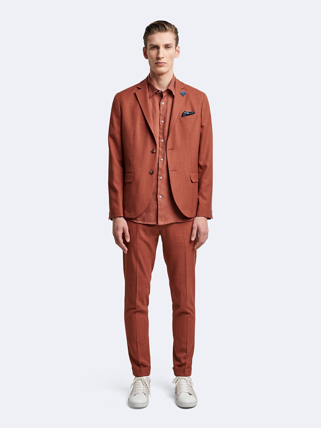 Veste de costume slim faux uni - DEVRED 1902