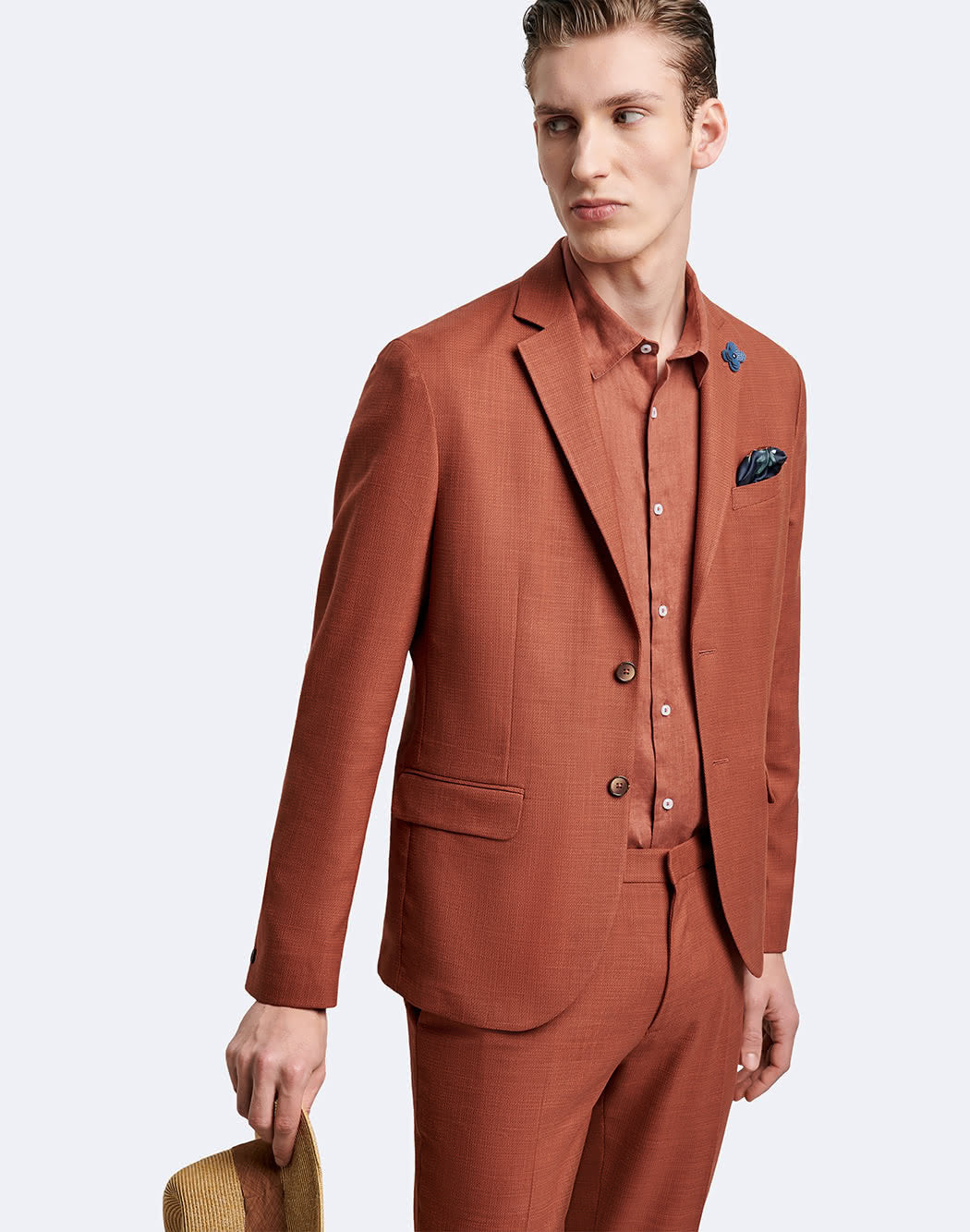 Veste de costume slim faux uni - DEVRED 1902