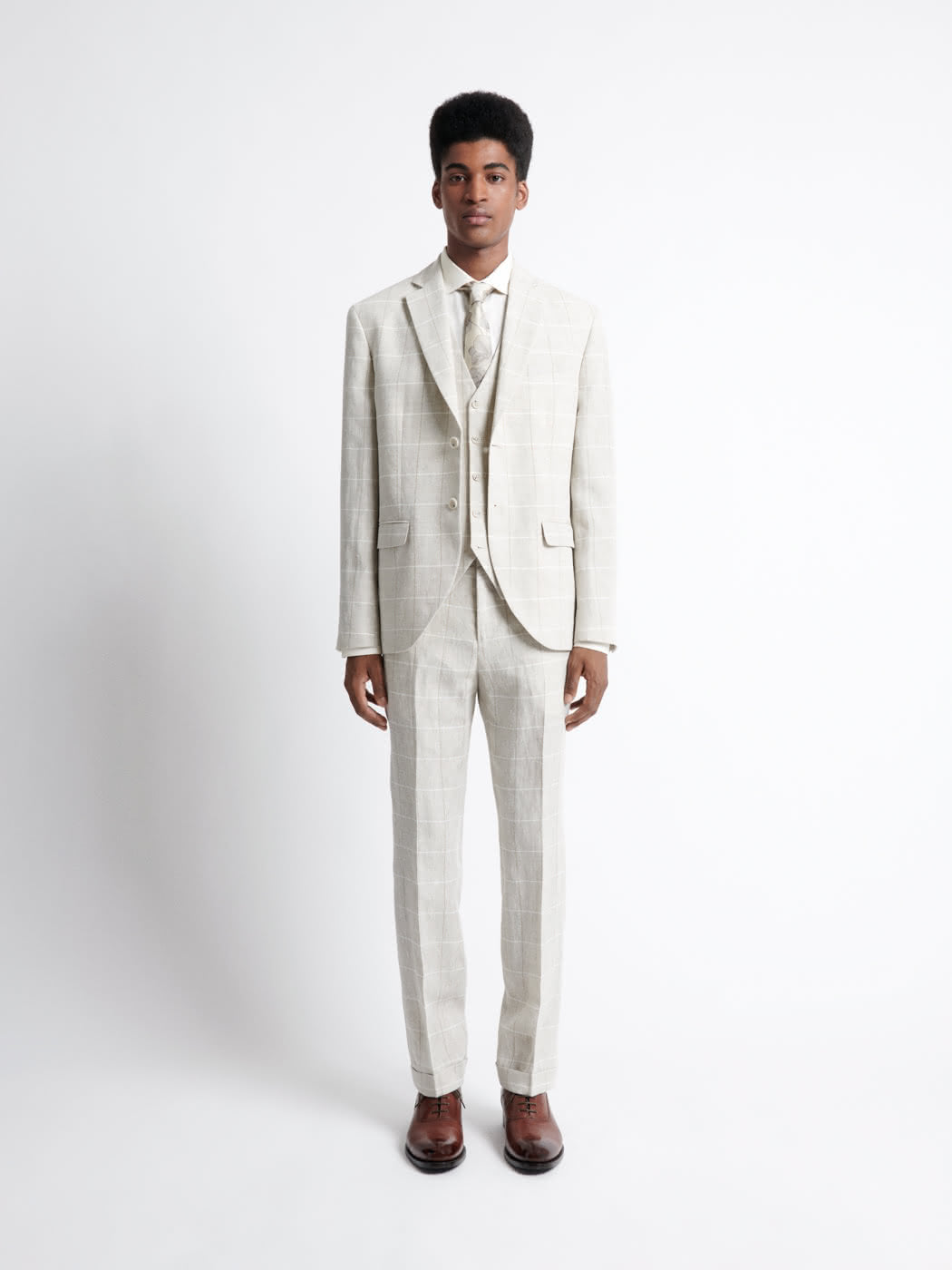 Veste de costume en 100% lin - DEVRED 1902