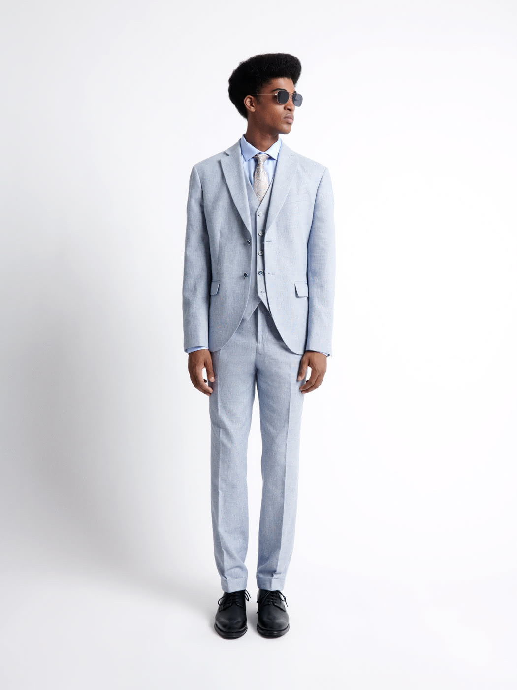 Veste de costume en 100% coton lin - DEVRED 1902
