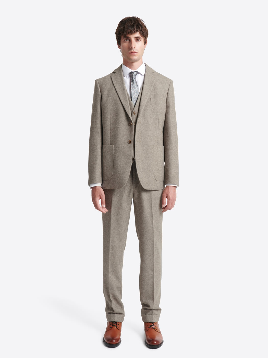 Veste de costume regular en laine - DEVRED 1902