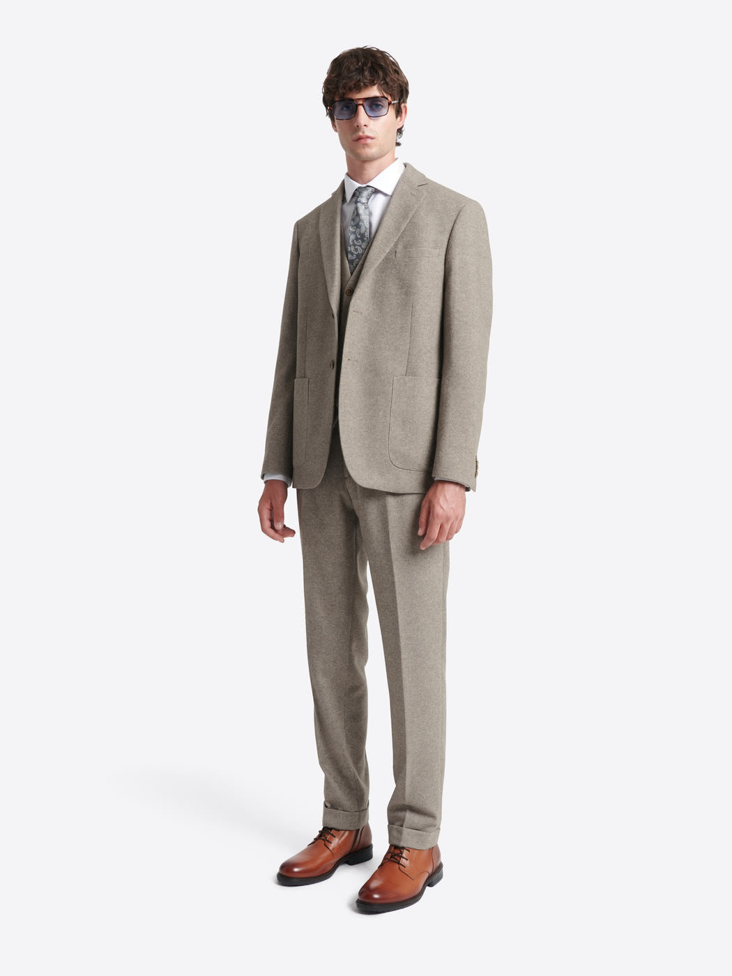 Veste de costume regular en laine - DEVRED 1902