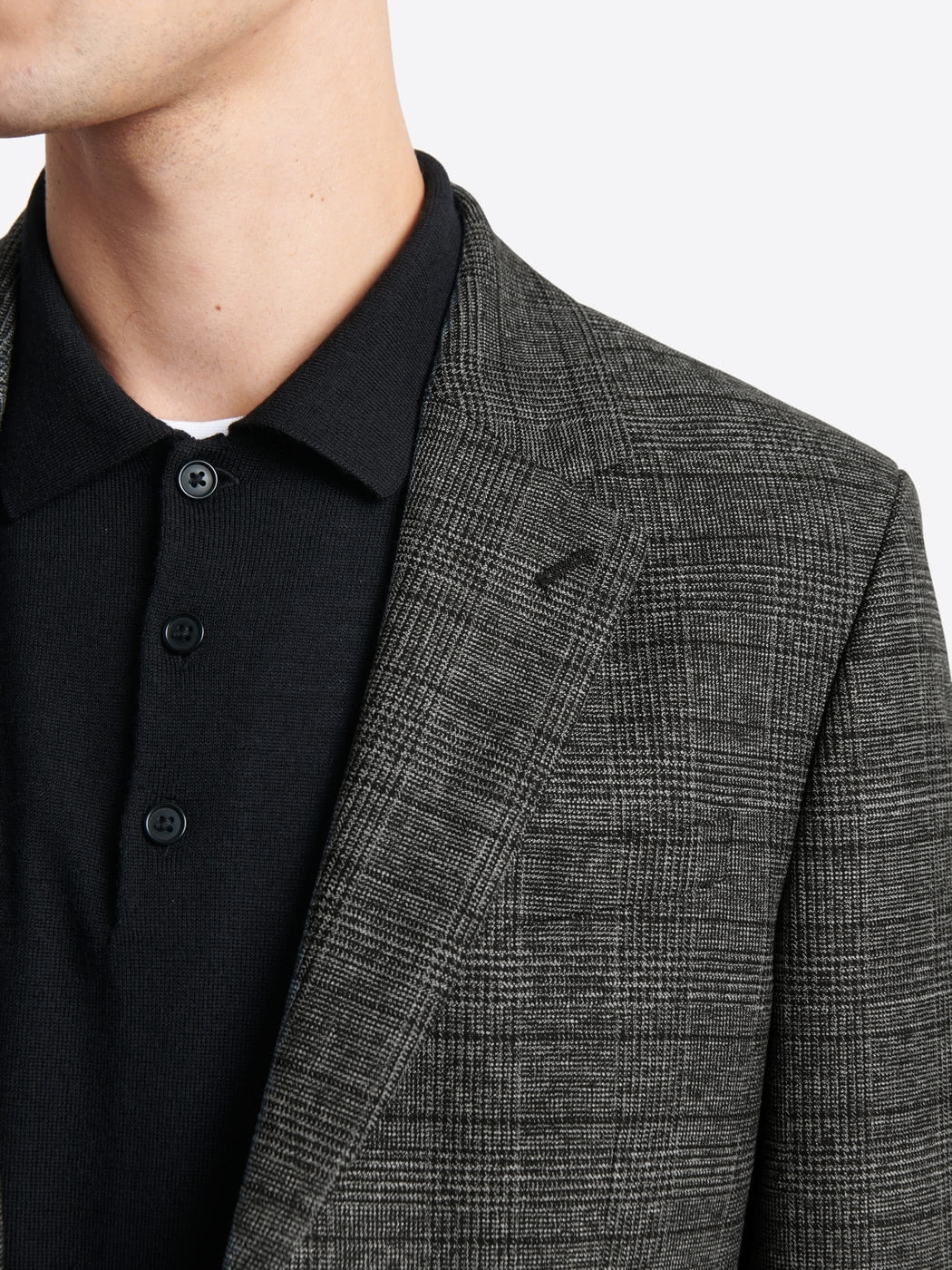 Veste de costume slim stretch à carreaux - DEVRED 1902