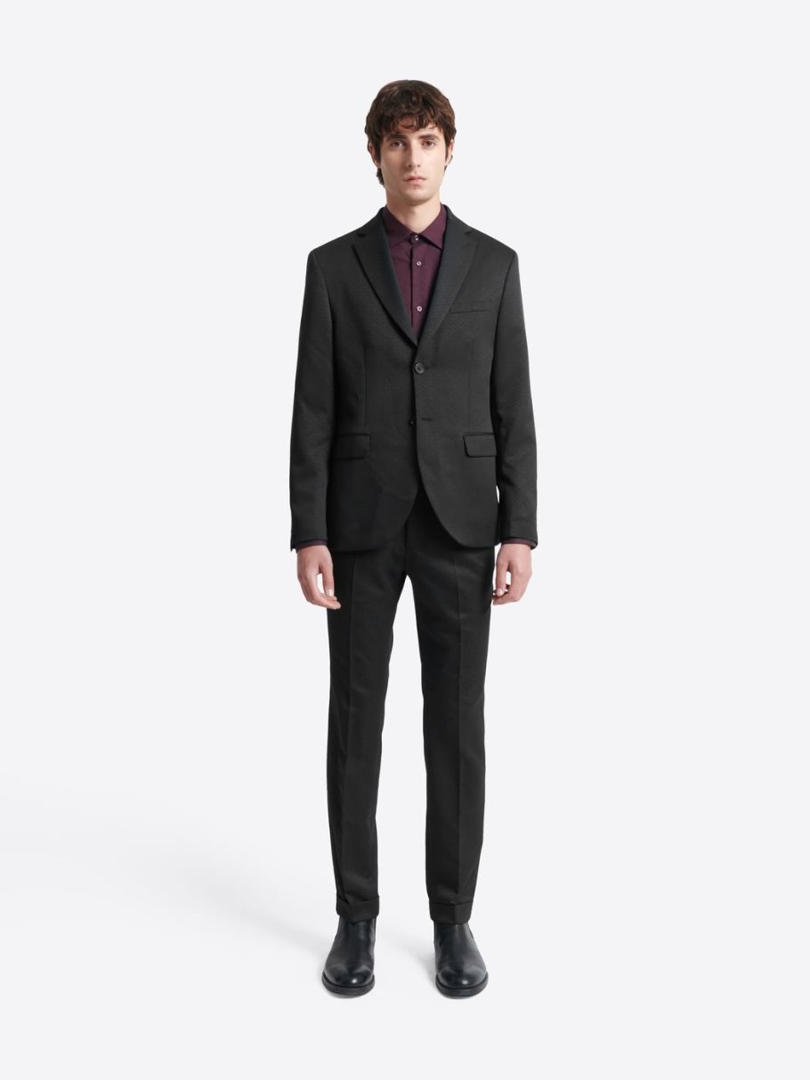 Veste de costume slim en jacquard - DEVRED 1902