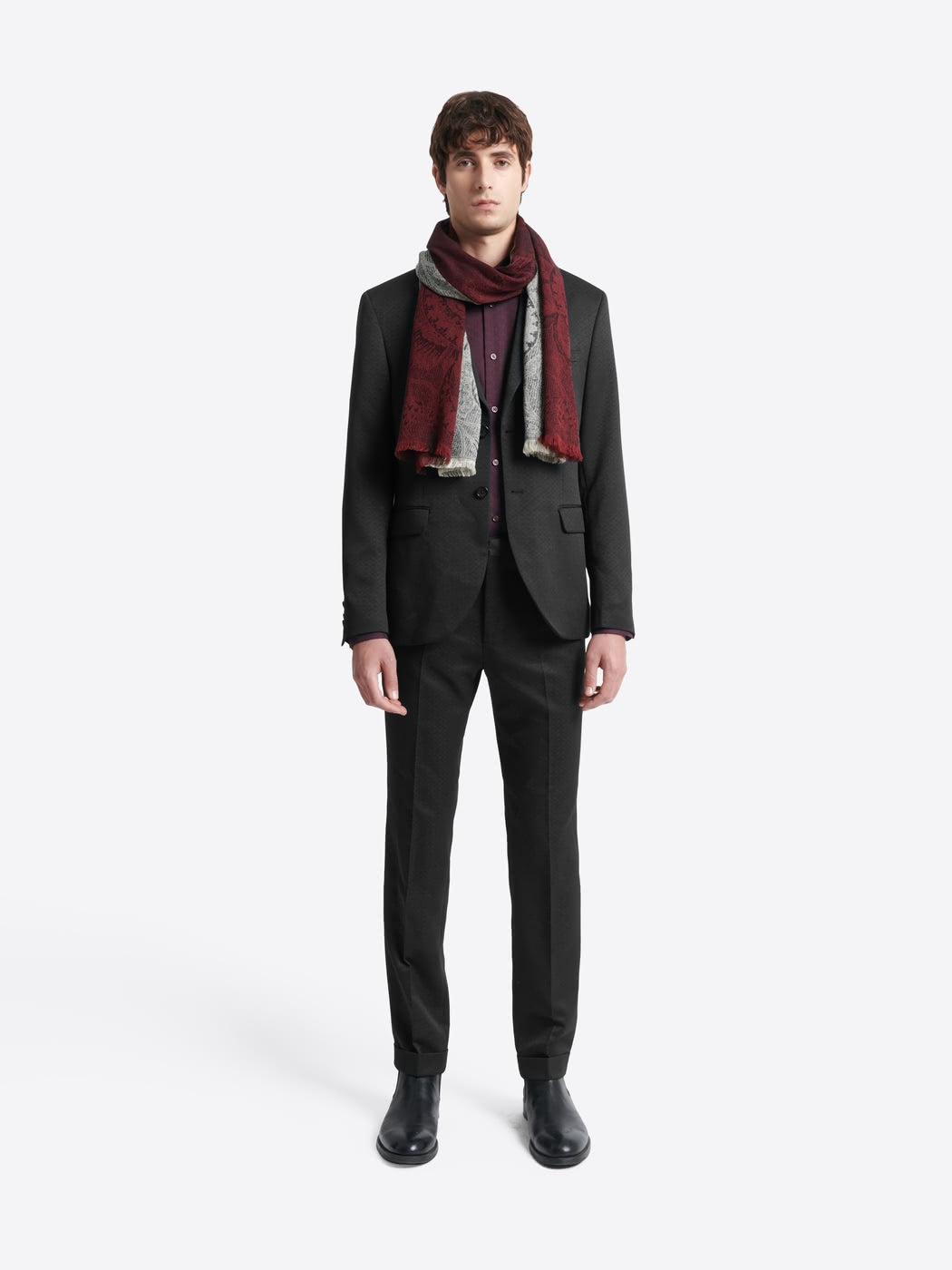 Veste de costume slim en jacquard - DEVRED 1902