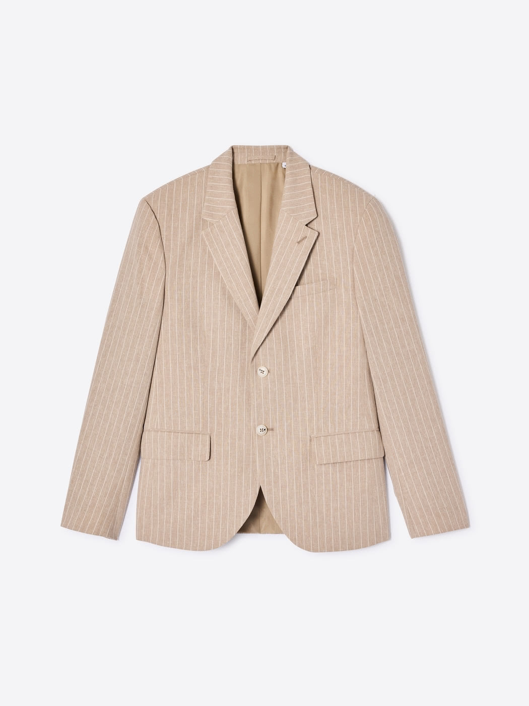 Veste de costume slim en lin à rayures - DEVRED 1902