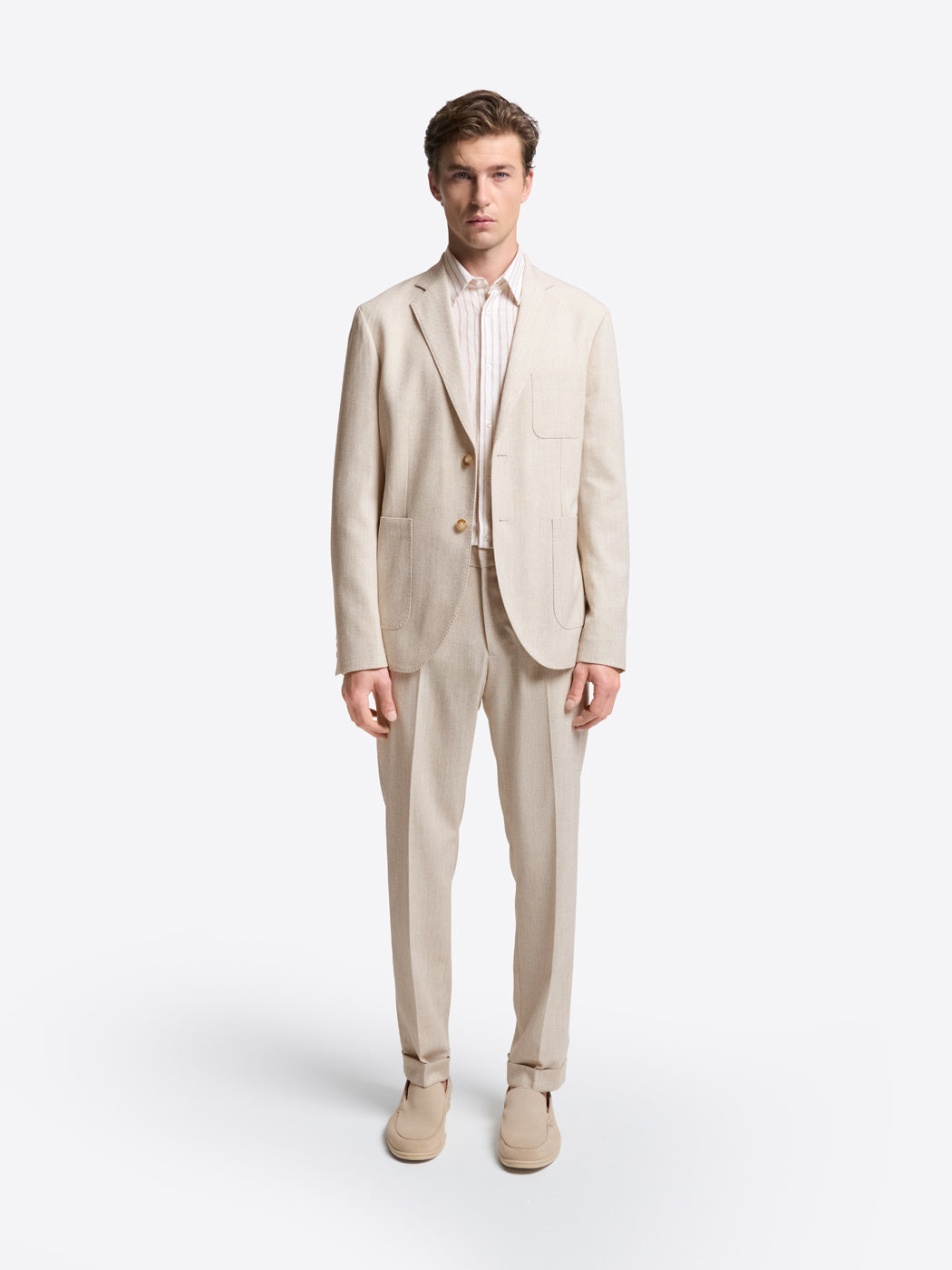 Veste de costume slim bistretch à motif - DEVRED 1902