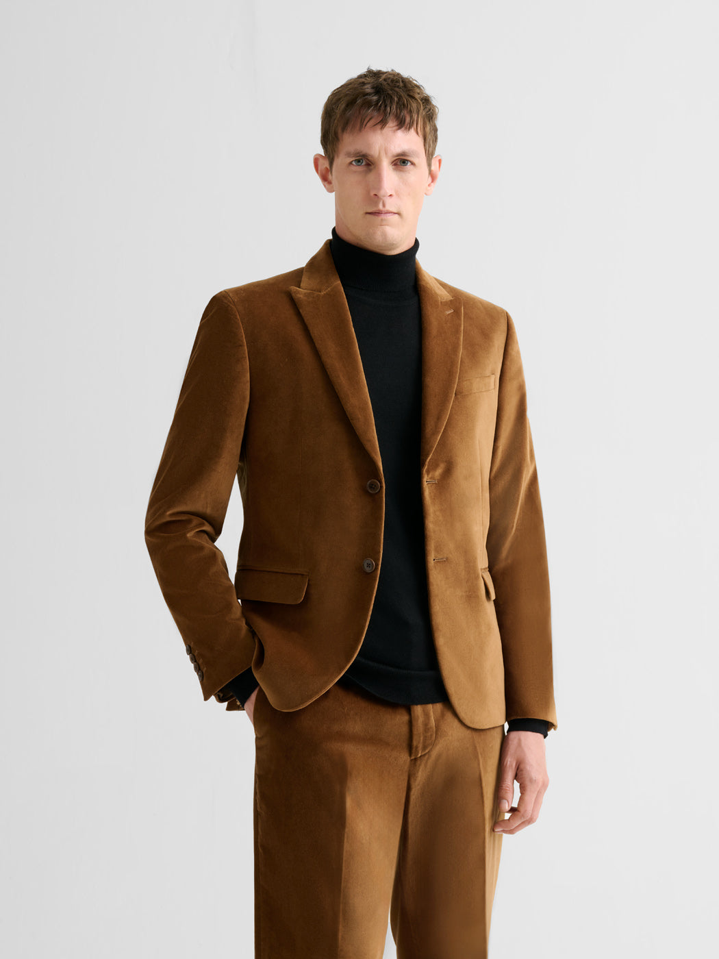 Veste de costume slim en velours - DEVRED 1902
