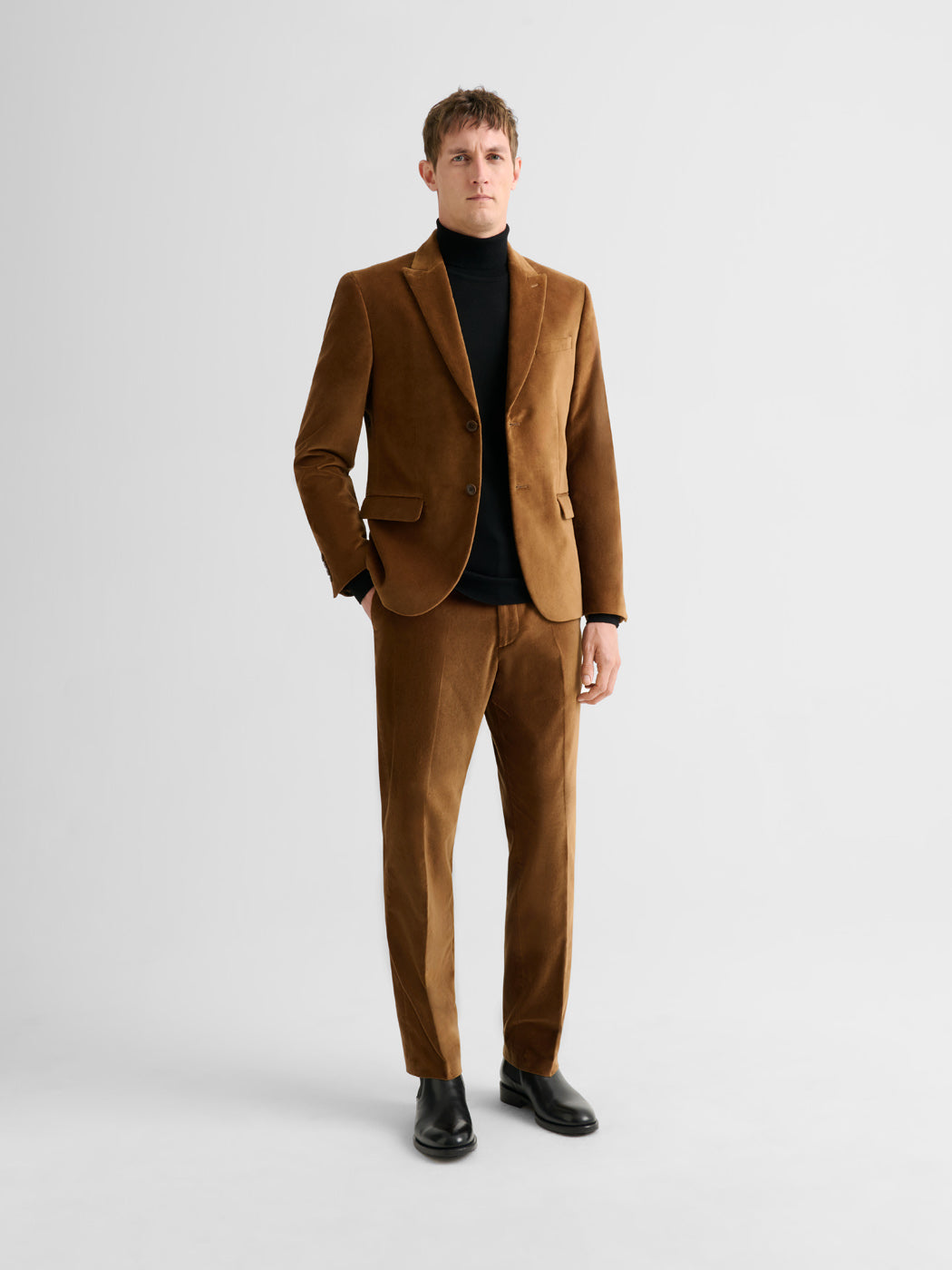Veste de costume slim en velours - DEVRED 1902