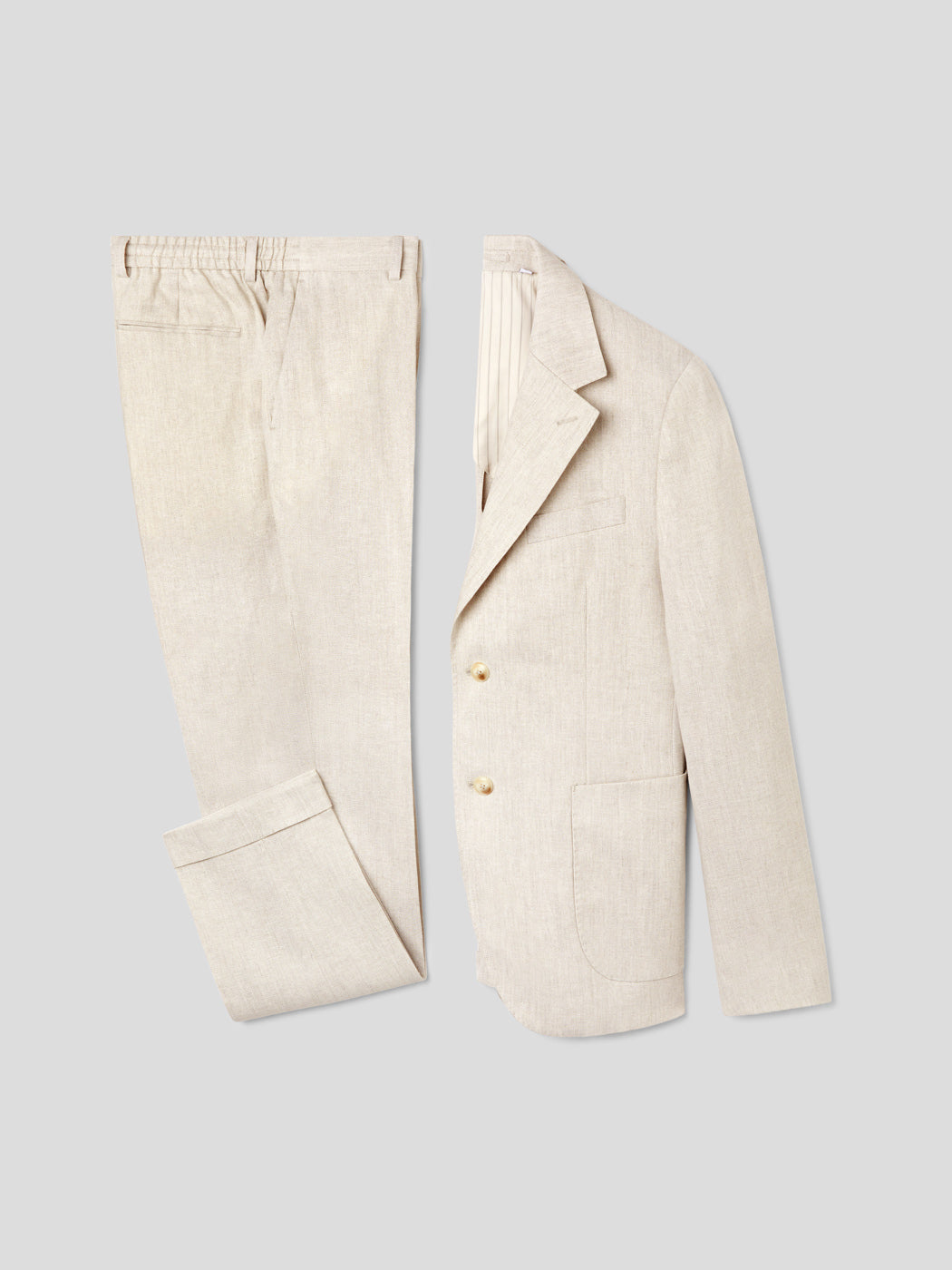 Veste de costume slim en lin mélangé - DEVRED 1902