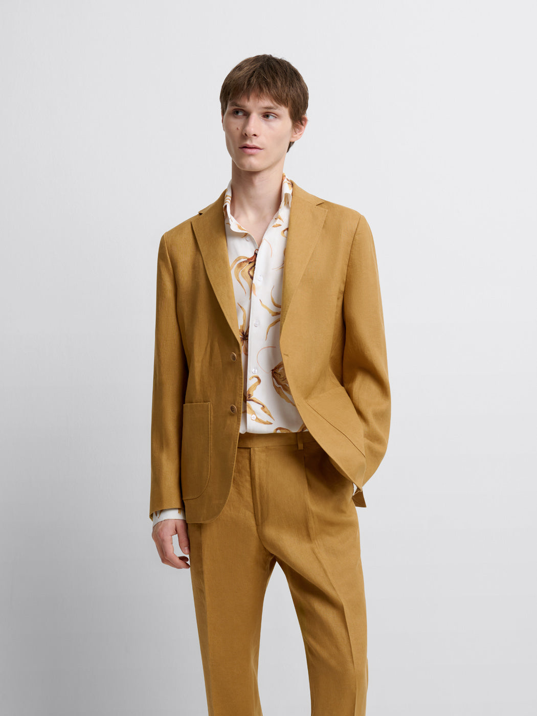 Veste de costume regular en lin - DEVRED 1902