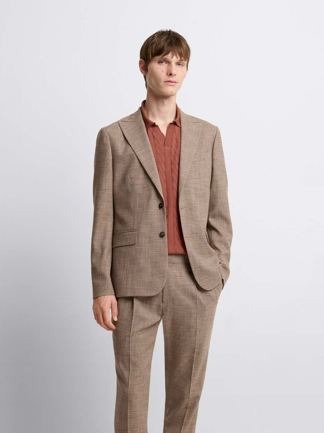 Veste de costume slim pied de puce - DEVRED 1902