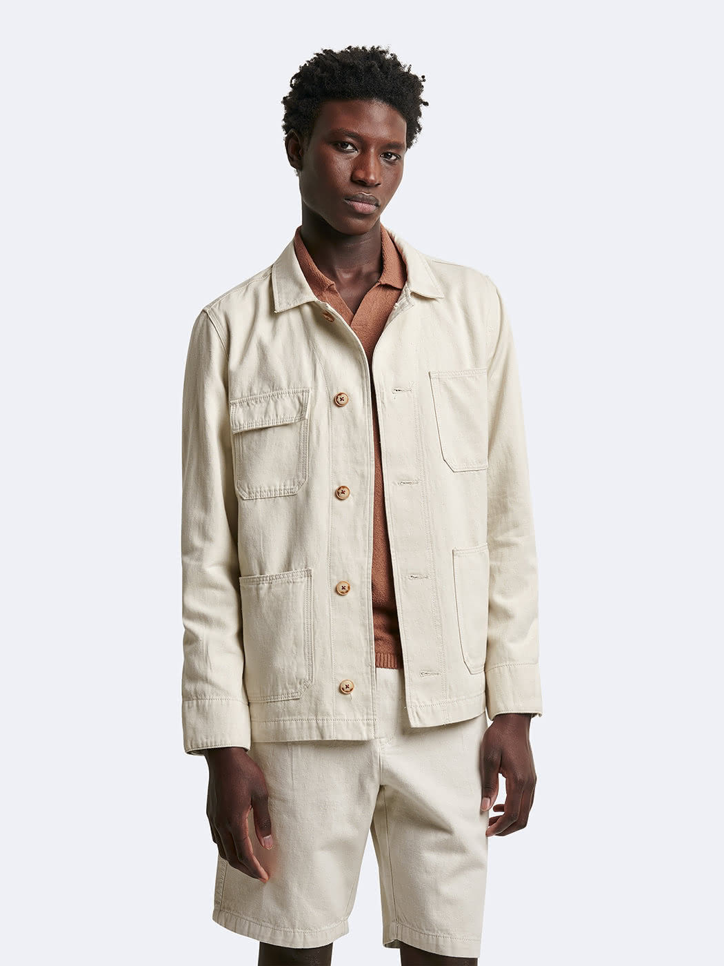 Veste casual workwear col chemise - DEVRED 1902