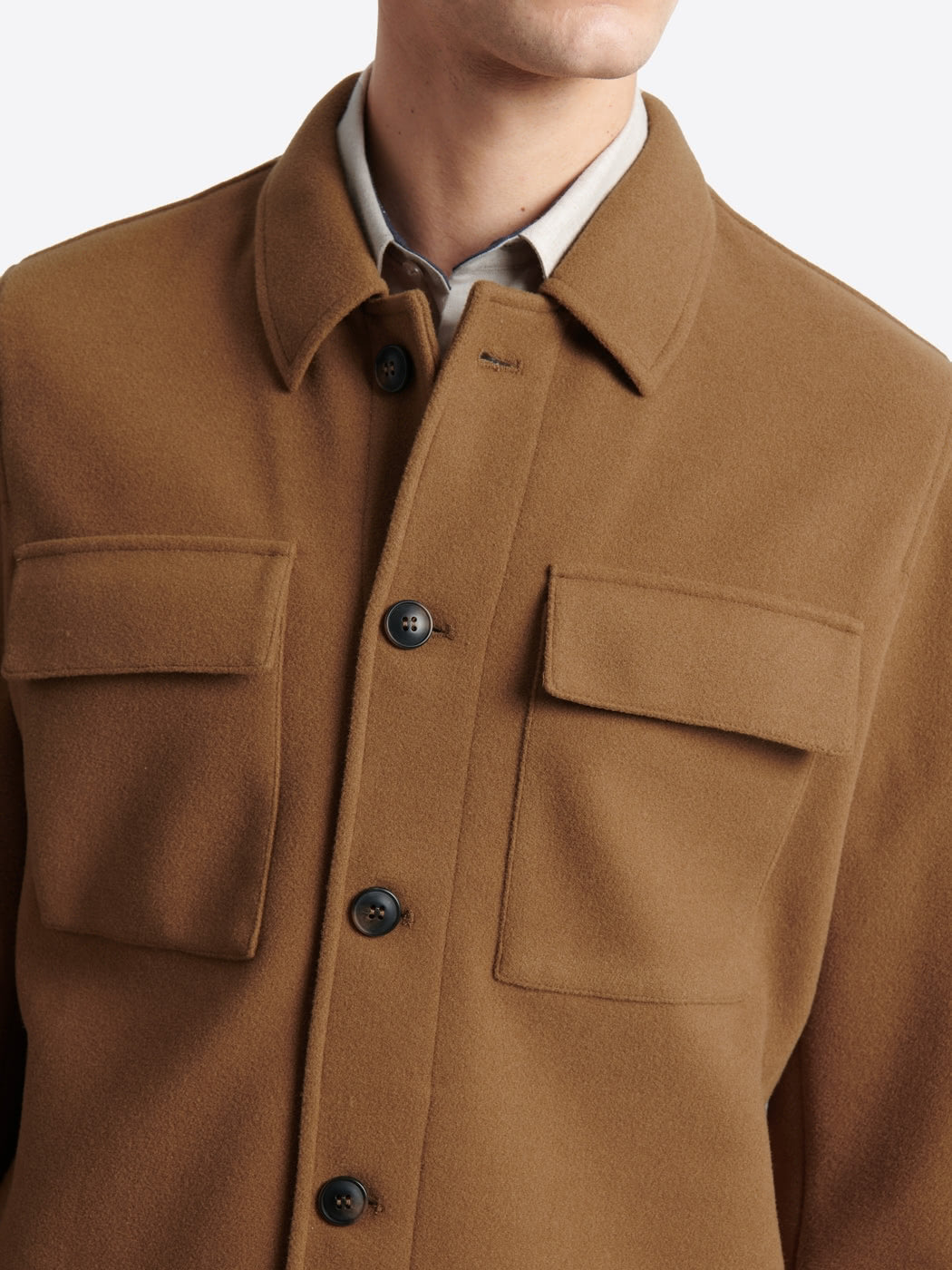 Veste casual esprit drap de laine - DEVRED 1902