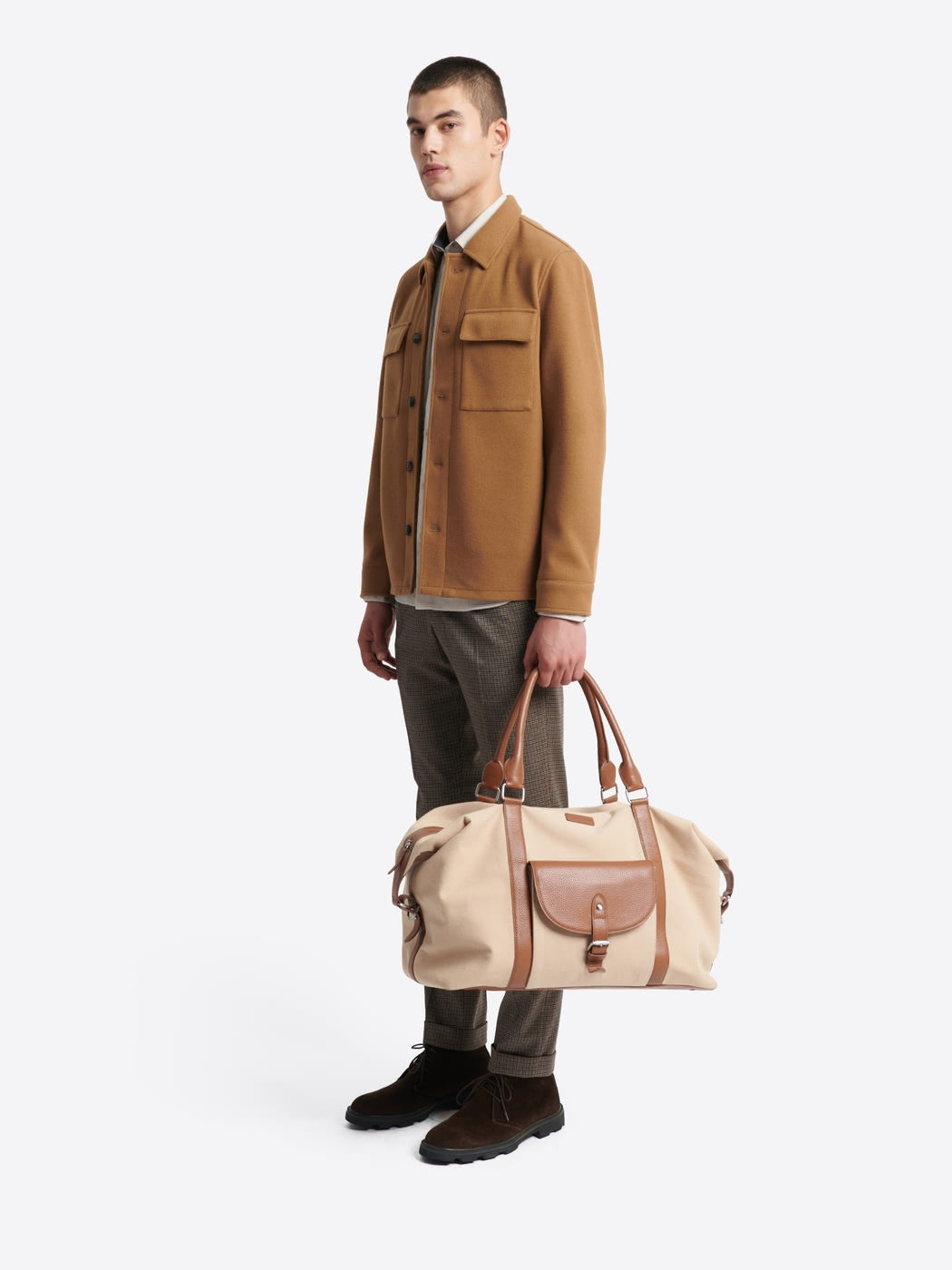 Veste casual esprit drap de laine - DEVRED 1902