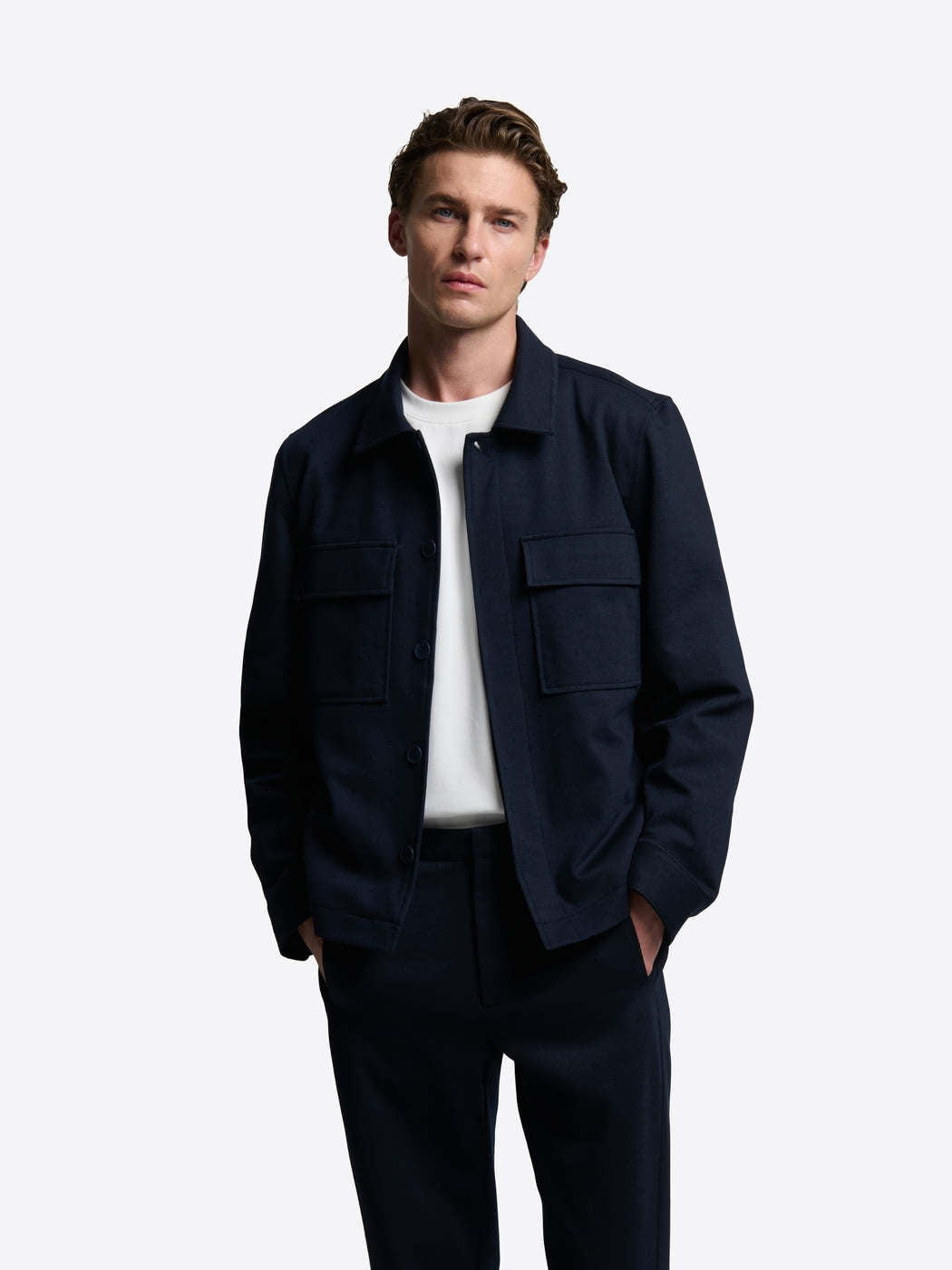 Veste workwear en coton col chemise - DEVRED 1902