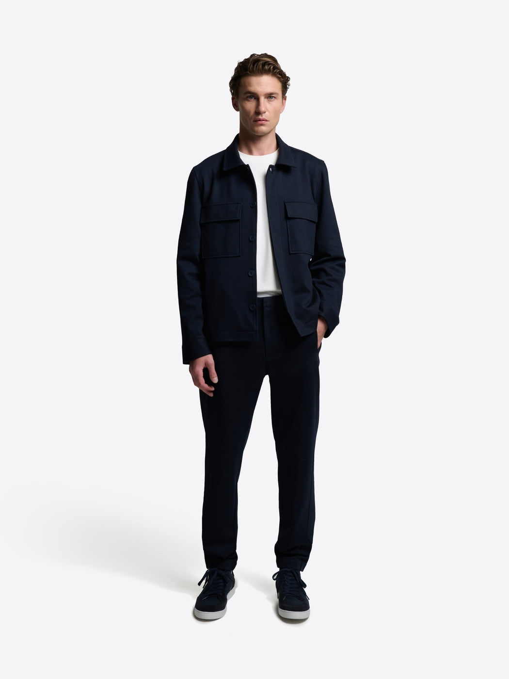Veste workwear en coton col chemise - DEVRED 1902