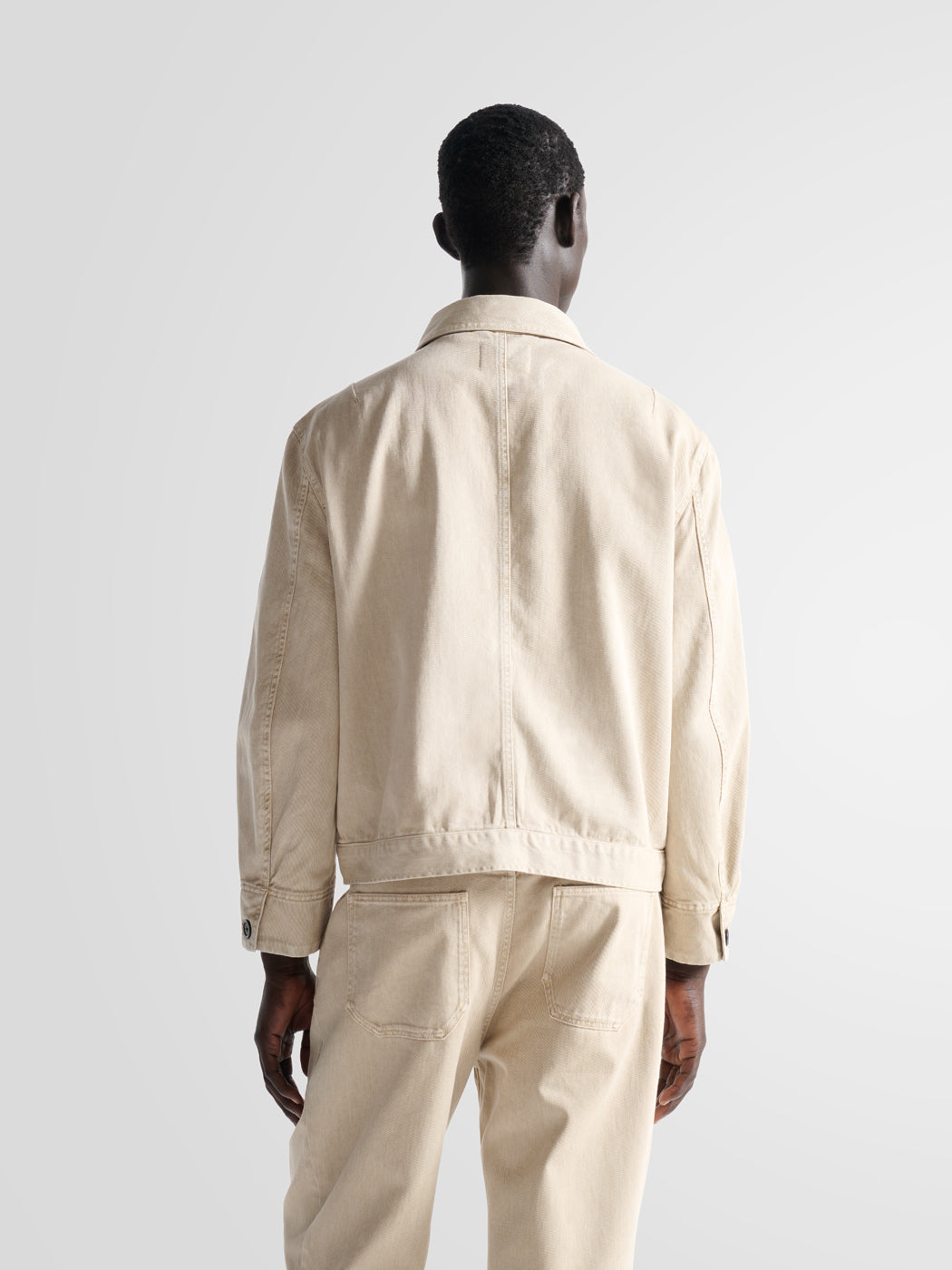 Veste col chemise en twill - L'atelier - DEVRED 1902