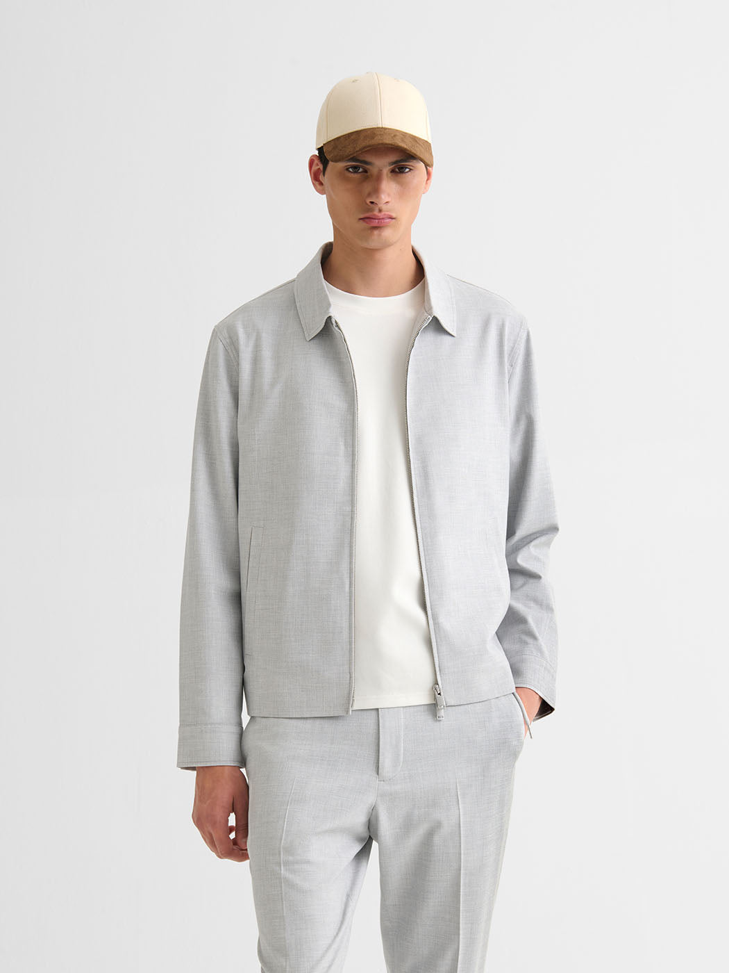 Veste casual regular col chemise - DEVRED 1902