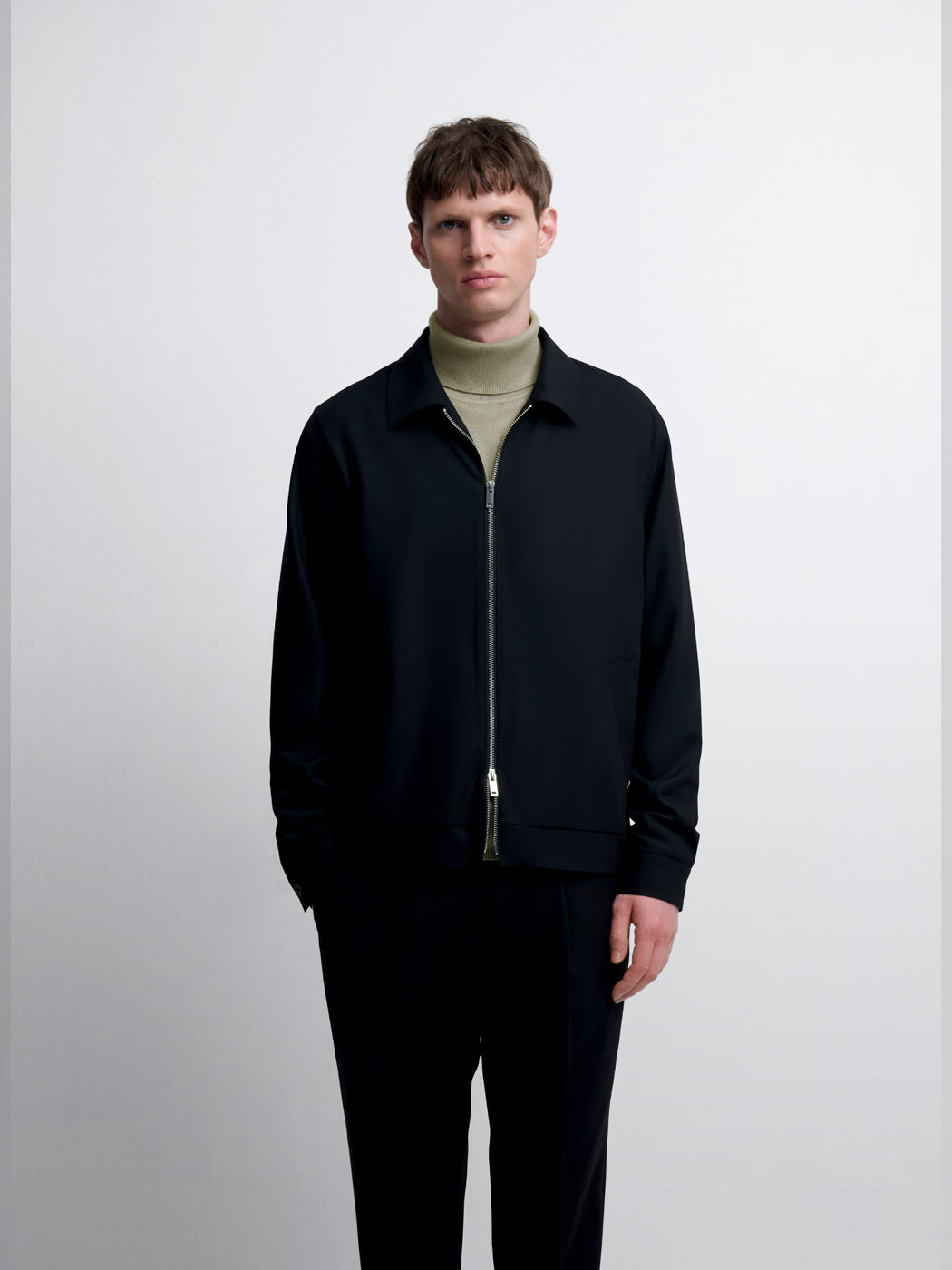 Veste regular col montant - DEVRED 1902