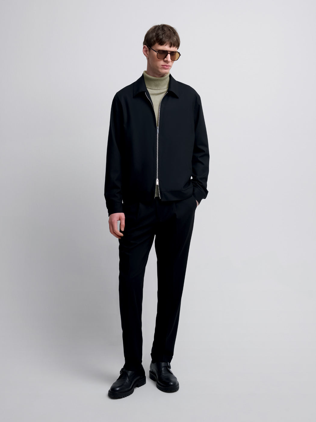Veste regular col montant - DEVRED 1902