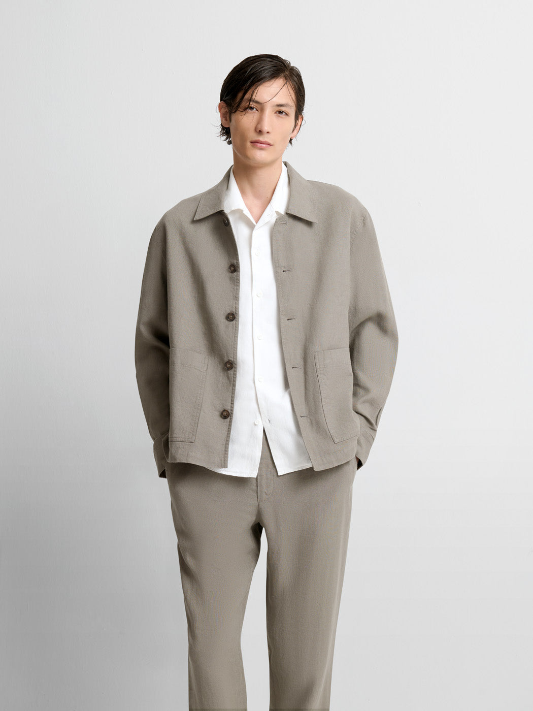 Veste casual regular col chemise - DEVRED 1902