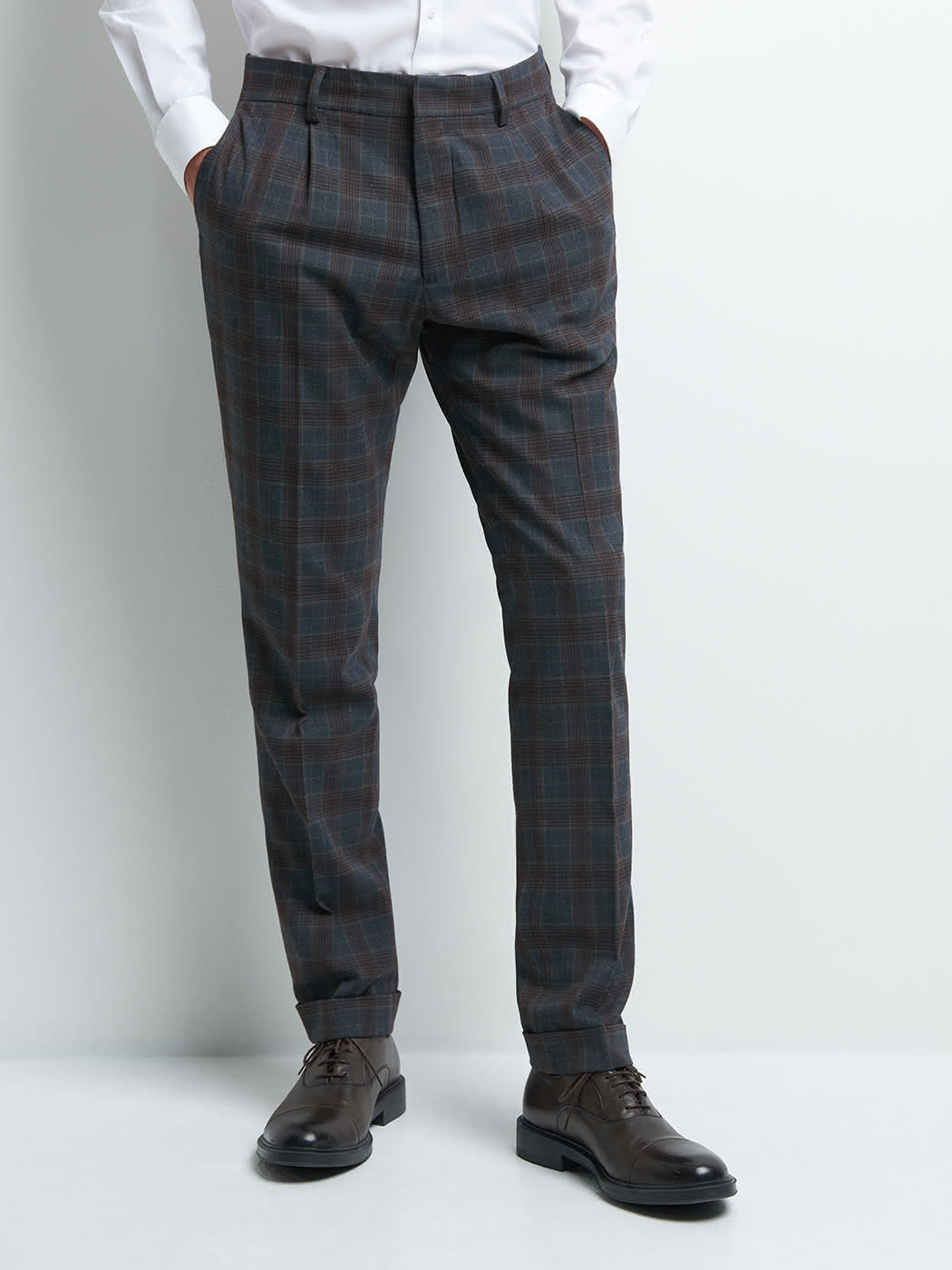 Pantalon coordonnable extraslim carreaux - DEVRED 1902