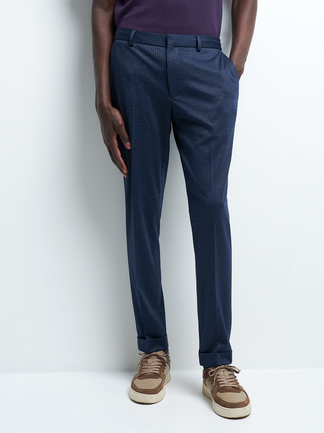 Pantalon coordonnable extraslim carreaux - DEVRED 1902