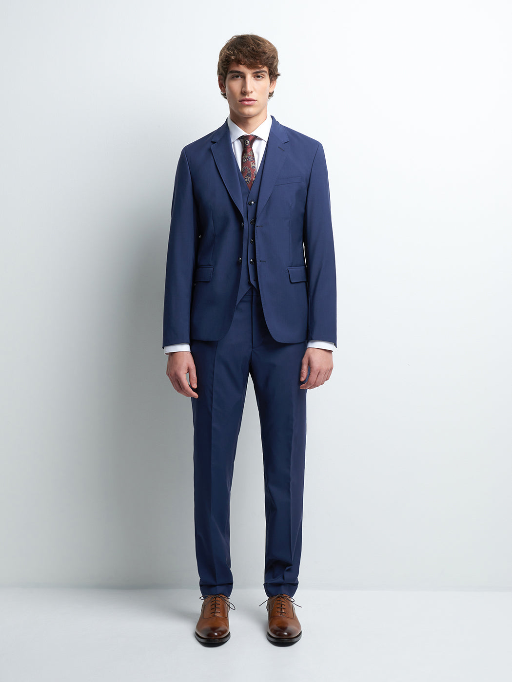 Pantalon coordonnable extraslim en laine - DEVRED 1902