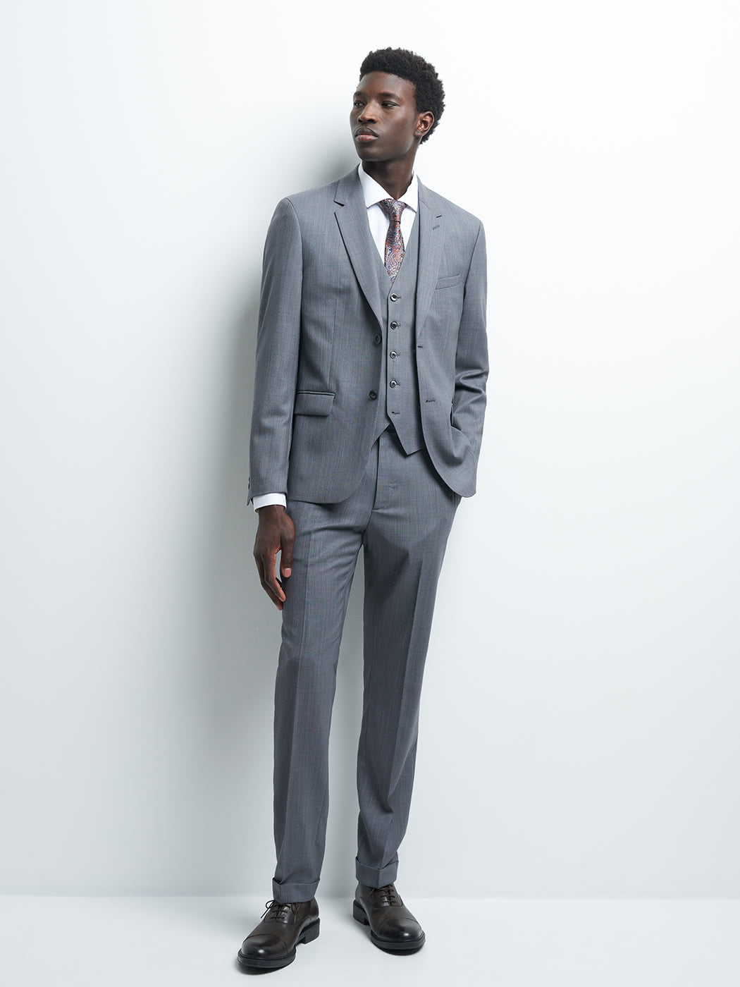 Pantalon coordonnable extraslim en laine - DEVRED 1902