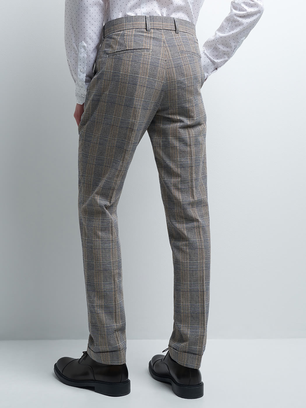 Pantalon coordonnable slim à carreaux - DEVRED 1902