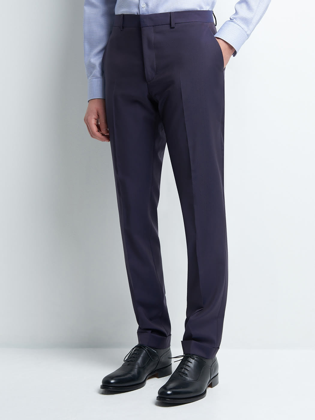 Pantalon coordonnable extraslim en laine - DEVRED 1902