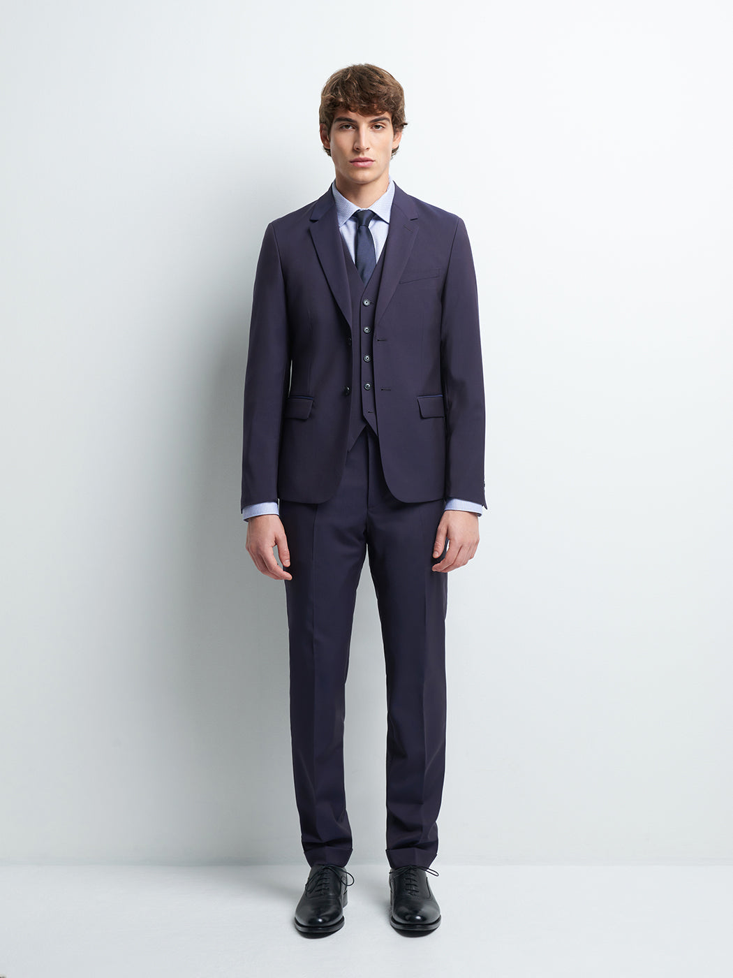 Pantalon coordonnable extraslim en laine - DEVRED 1902