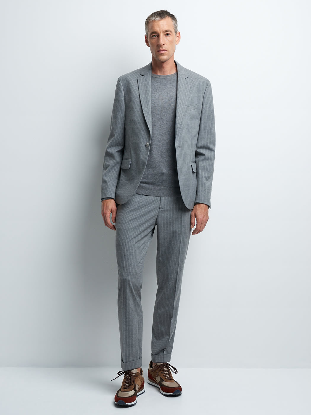 Pantalon coordonnable slim rayé - DEVRED 1902