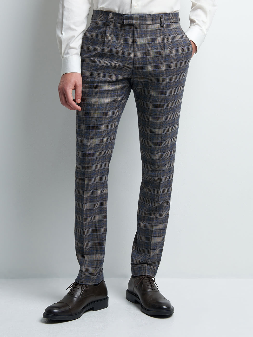 Pantalon coordonnable extraslim carreaux - DEVRED 1902